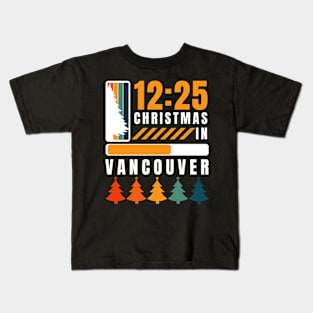 vancouver christmas Kids T-Shirt